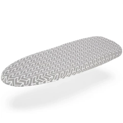 Pokrowiec na deskę do prasowania bawełniany szary 77x31 cm