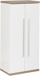 Szafka łazienkowa biała 2-drzwiowa Stanford FACKELMANN