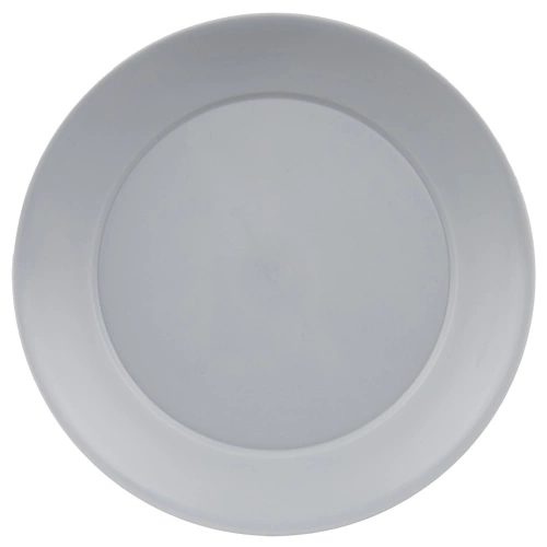 Talerze deserowe plastikowe szare SANDY 20,5 cm 6 szt.