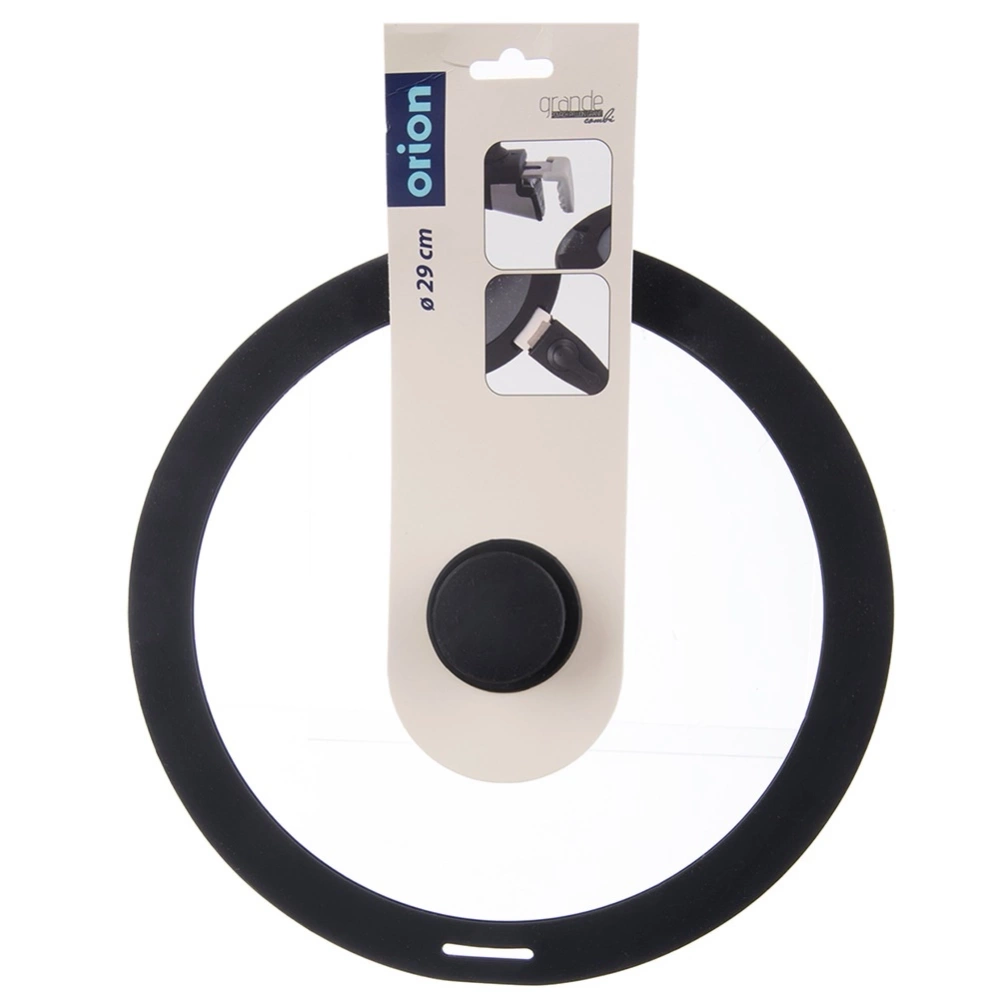 Pokrywka szklana silikonowa GRANDE COMBI 29 cm