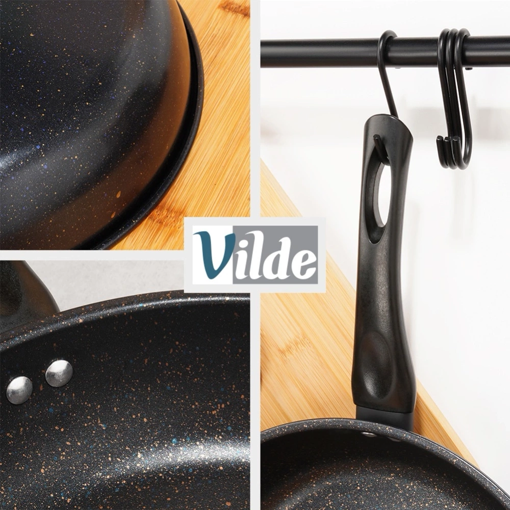 Patelnia granitowa głęboka BASIC LINE 28 cm, 3 l