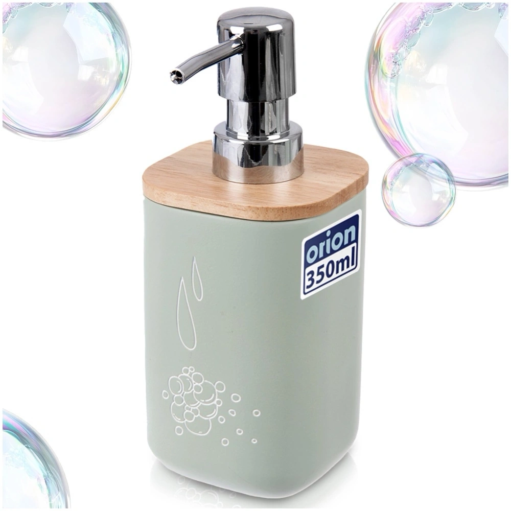 Dozownik do mydła zielony GREENISH 350 ml