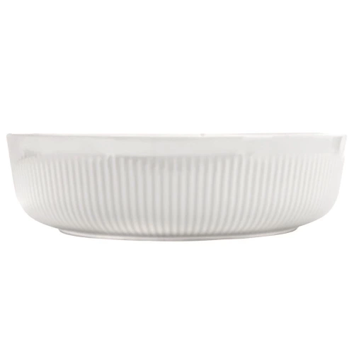Naczynie żaroodporne porcelanowe białe 29x29x8 cm, 4 l