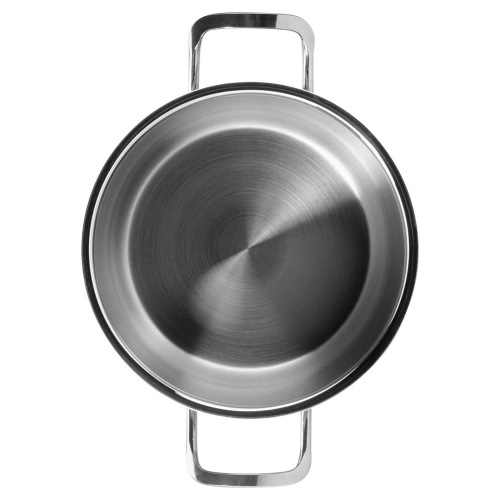 Garnek stalowy z pokrywką ANETT 18 cm, 3,5 l