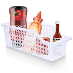 Organizer do lodówki biały 34,5x13x11,5 cm