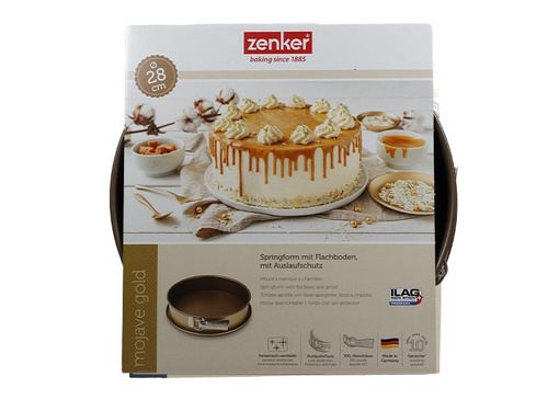 Tortownica blacha do pieczenia tortu ciast 28 cm ZENKER 7351