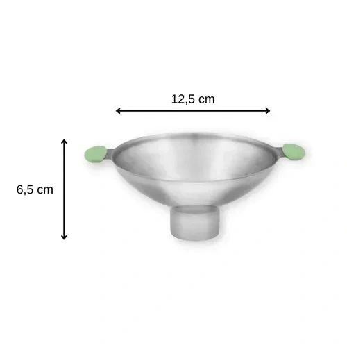 Lejek kuchenny ze stali nierdzewnej do dżemu 12,5 cm Dr. Oetker