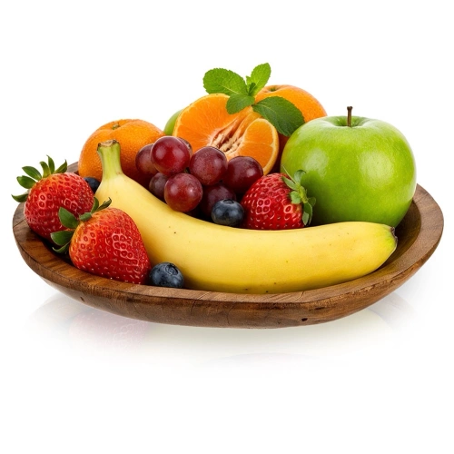 Talerz do serwowania drewniany MANGO 26x25 cm