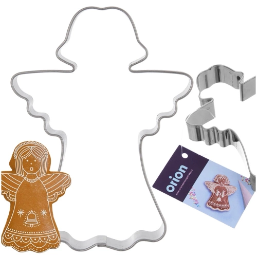 Wykrawacz do ciastek stalowy anioł 8 cm