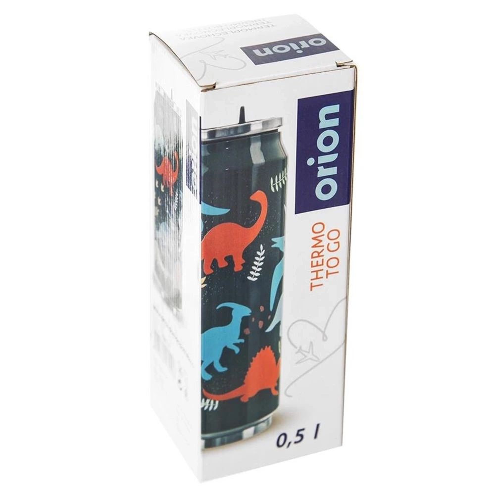 Kubek termiczny puszka dinozaur 500 ml