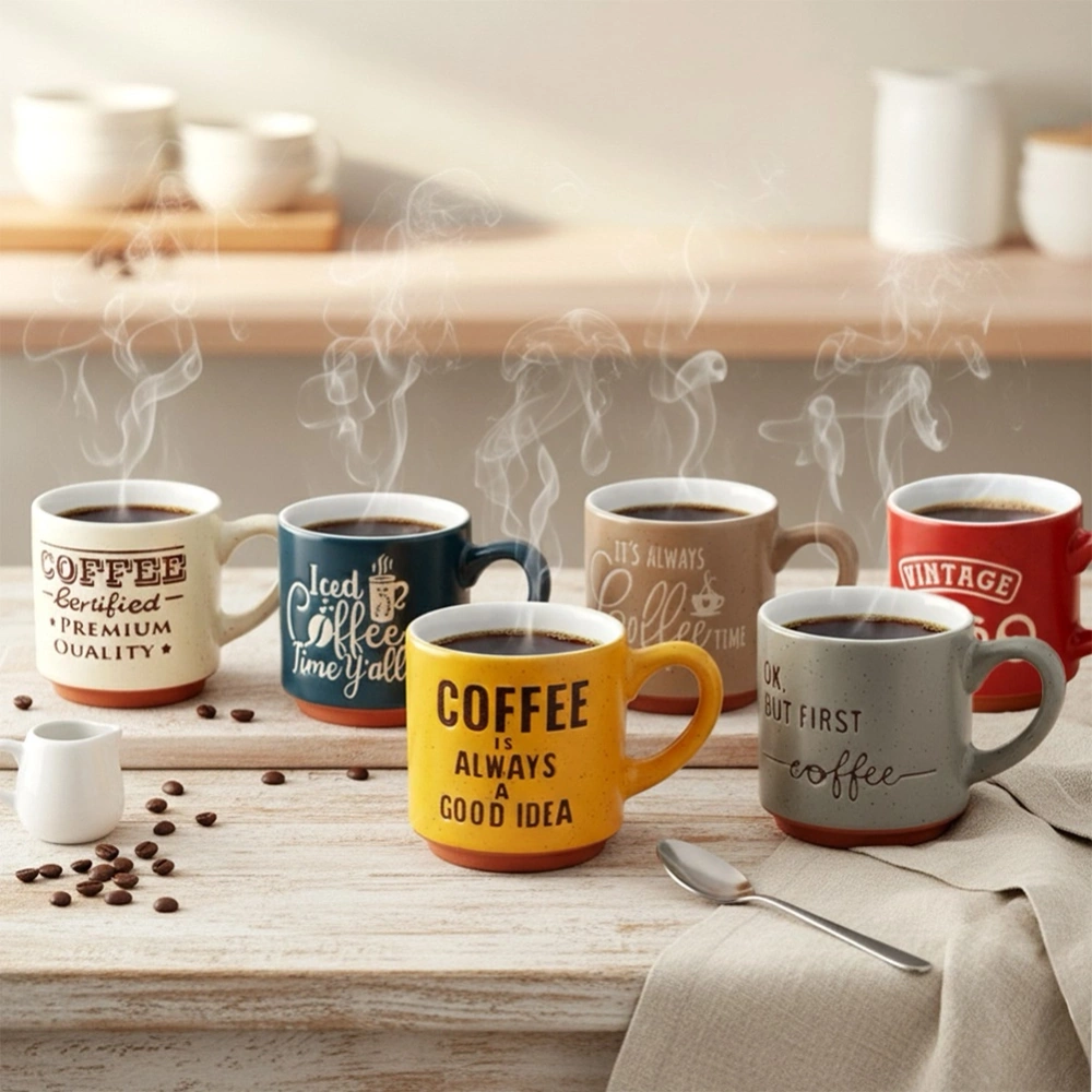 Kubki do espresso ceramiczne 110 ml 6 szt.