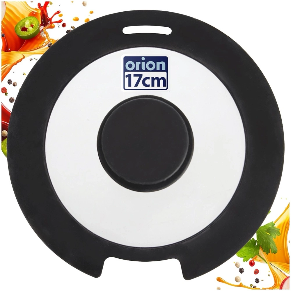 Pokrywka szklana silikonowa GRANDE COMBI 17 cm