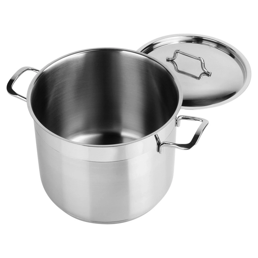 Garnek stalowy z pokrywką ANETT 22 cm, 6,5 l