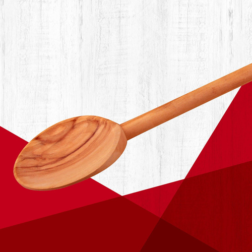 Łyżka do gotowania z oliwkowego drewna – stylowy pomocnik w kuchni