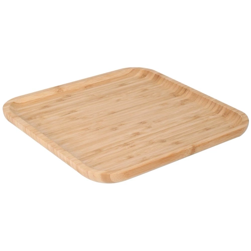 Taca do serwowania bambusowa 30x30 cm