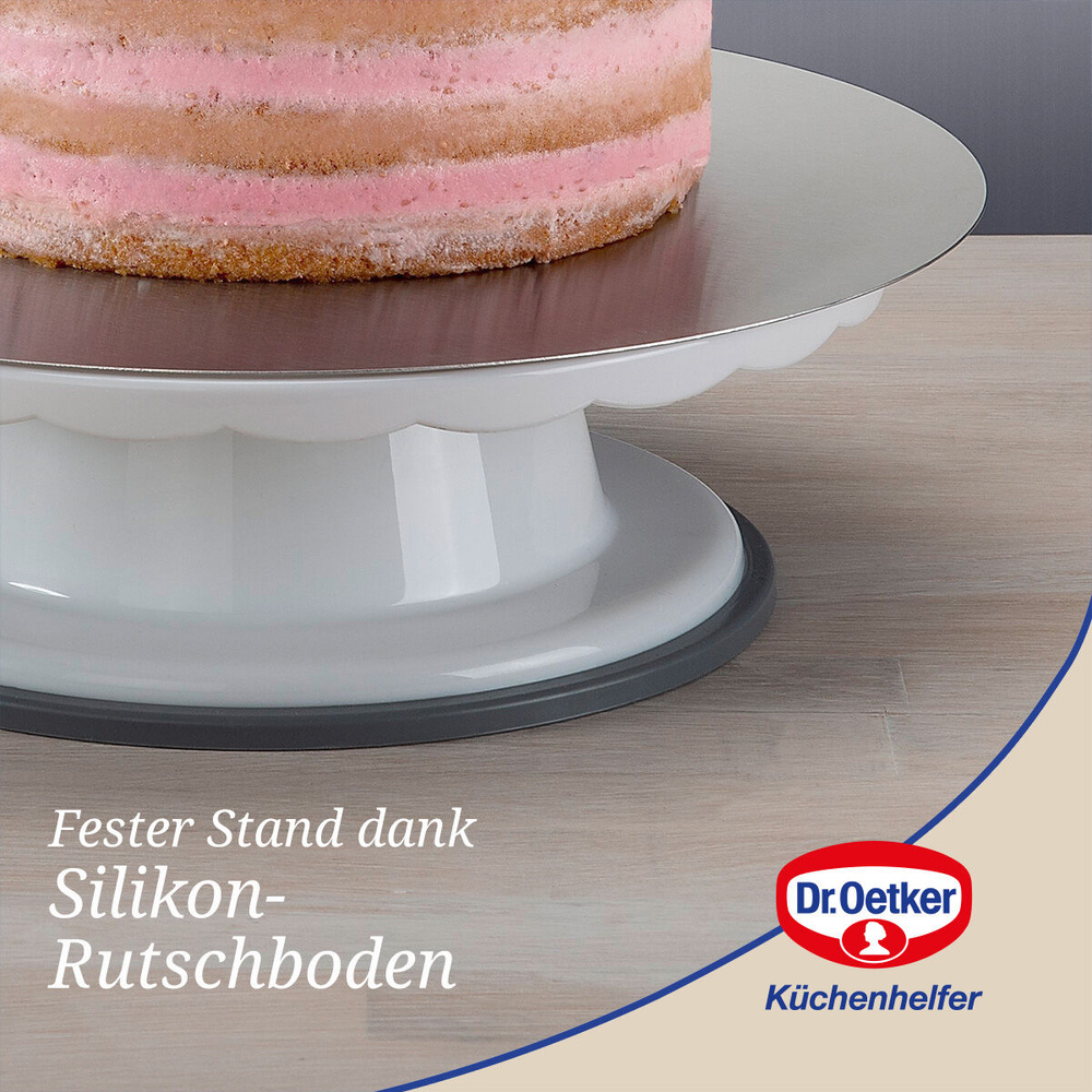 Obrotowa taca do ciast, Ø27 cm Dr. Oetker