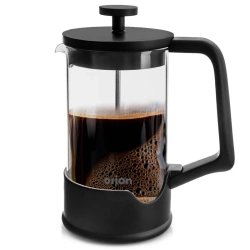 Zaparzacz tłokowy do kawy i herbaty szklany BLACK 400 ml