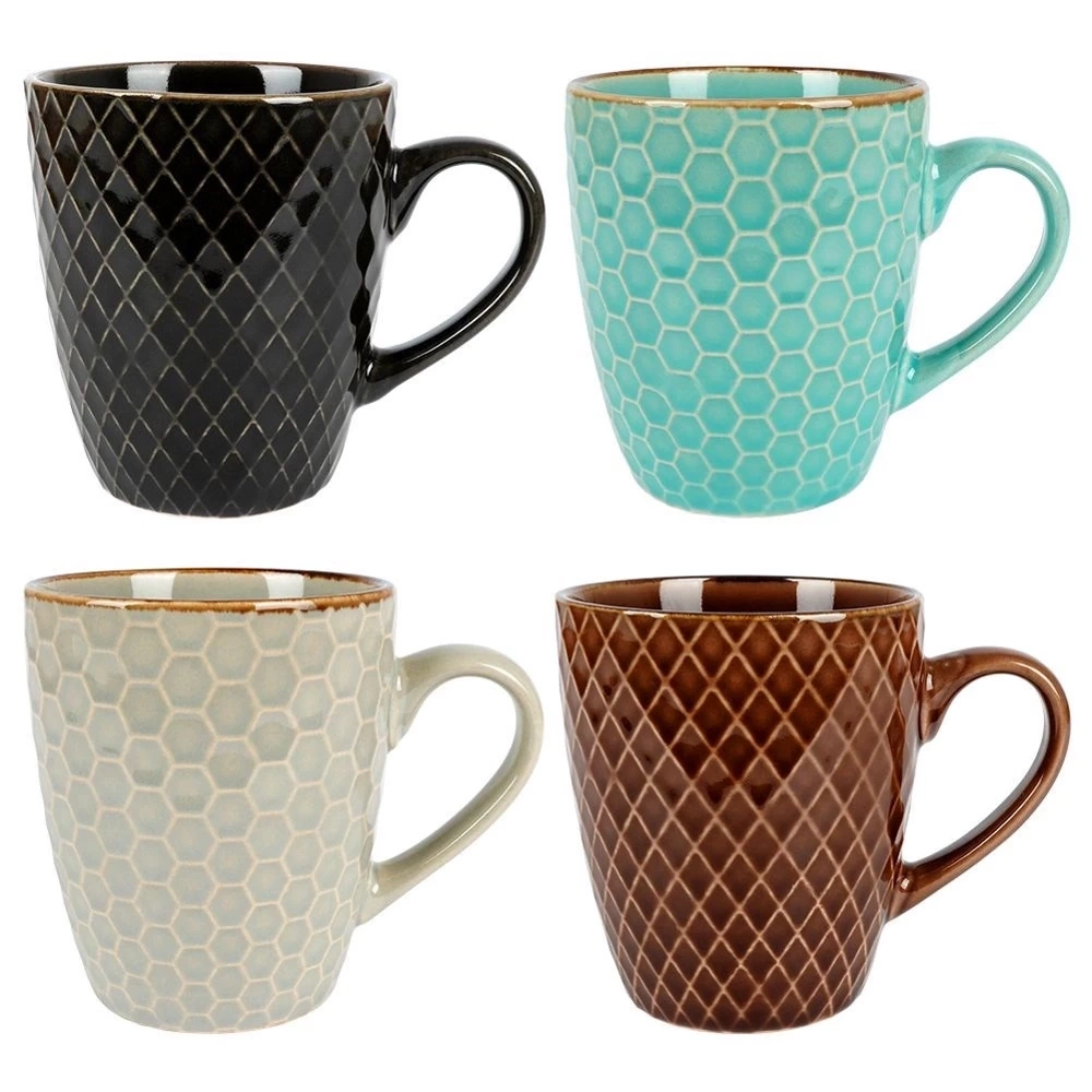 Kubki ceramiczne 250 ml 4 szt.