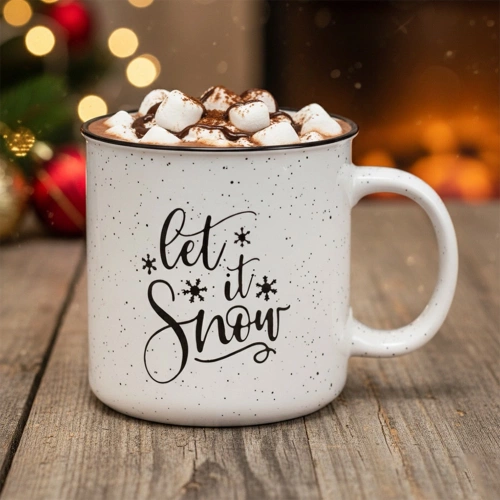 Kubek ceramiczny biały XXL 700 ml