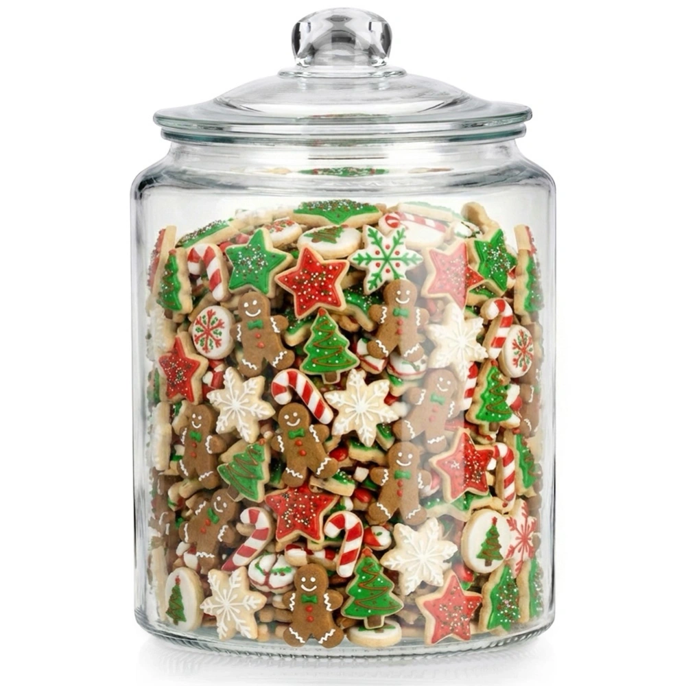 Pojemnik szklany z pokrywką i uszczelką 6 l