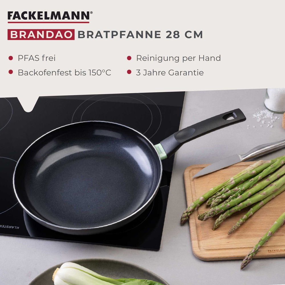 Patelnia ceramiczna nieprzywierająca Ø28 cm FACKELMANN