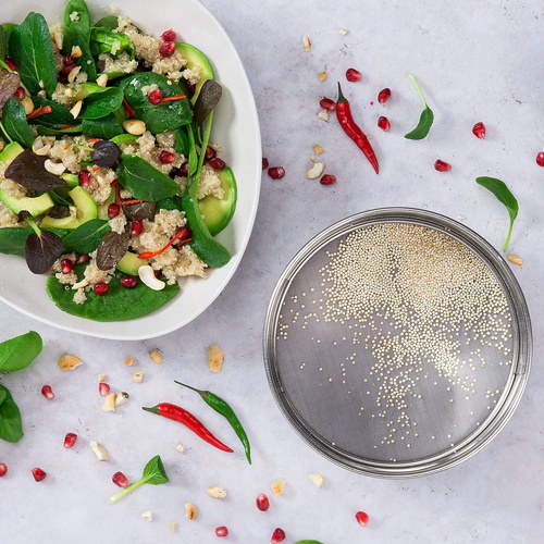 Sito do mąki ze stali nierdzewnej, Ø20 cm FACKELMANN