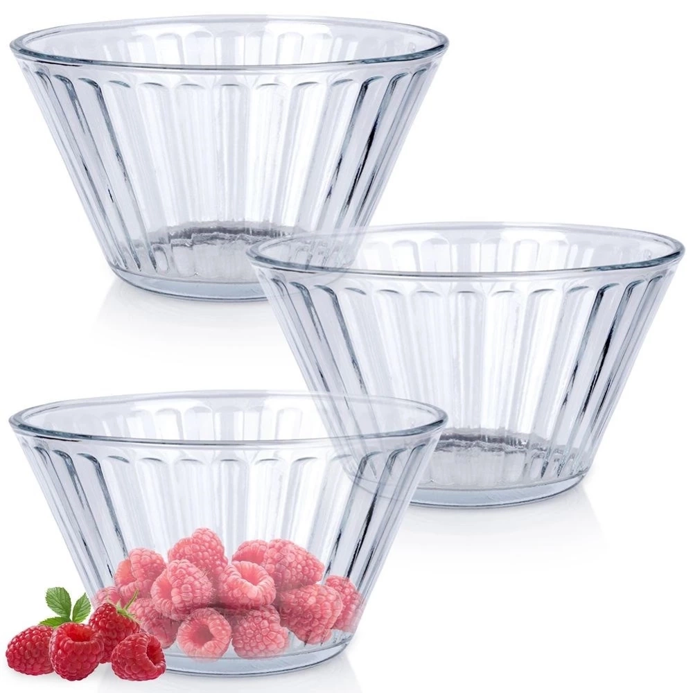 Miseczki szklane 11,5cm, 270 ml 3 szt.