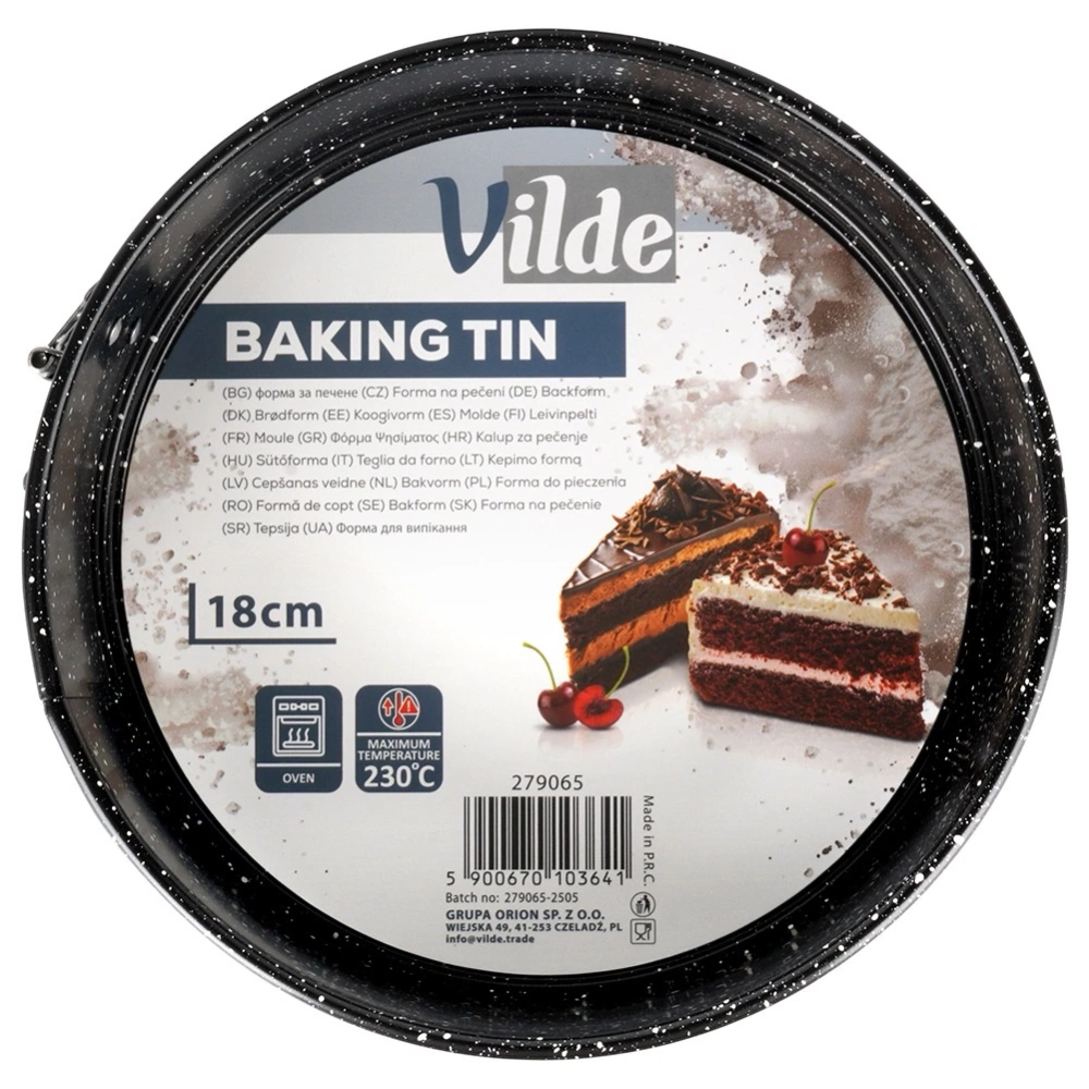 Tortownica rozpinana granitowa 18 cm