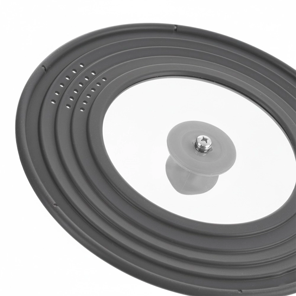 Pokrywka szklana silikonowa uniwersalna 20/22/24 cm