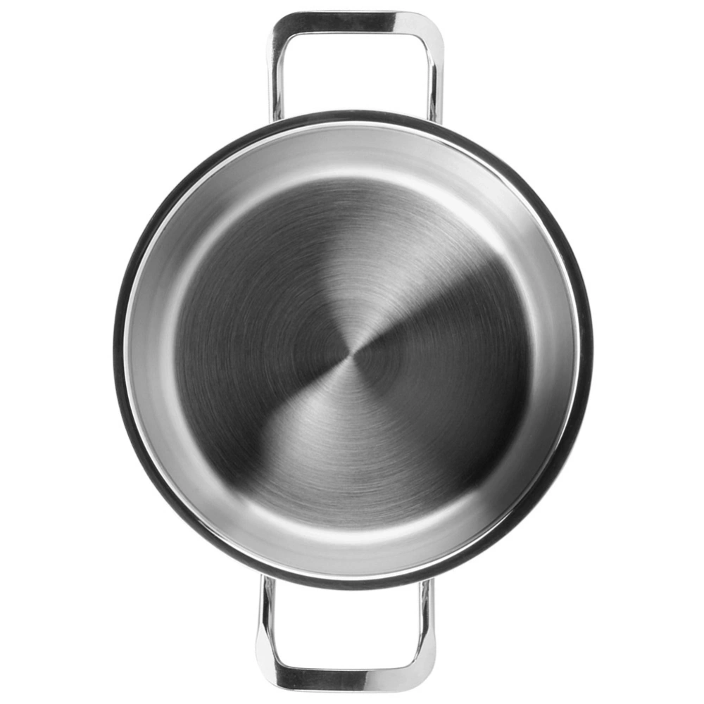 Garnek stalowy z pokrywką ANETT 18 cm, 2,3 l