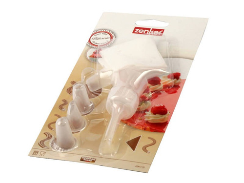 Rękaw do dekoracji worek 5 końcówek ZENKER FACKELMANN 42817