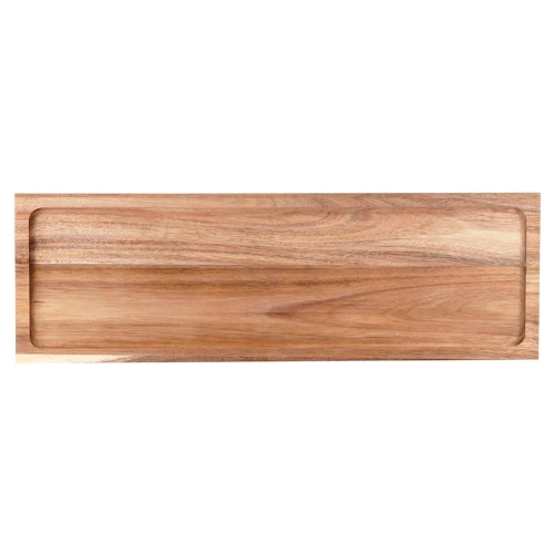 Deska do serwowania drewniana na nóżkach 55x18 cm