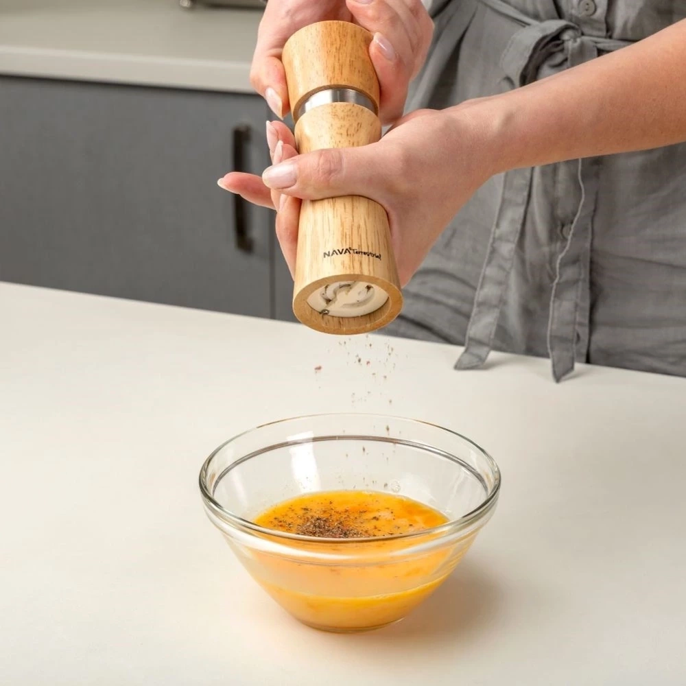 Młynek do pieprzu i soli bambusowy ACER 16 cm