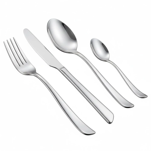 Zestaw sztućców stalowy dla 6 osób 24 el.