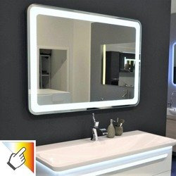 Lustro z regulacją barwy światła 138x84 cm M9