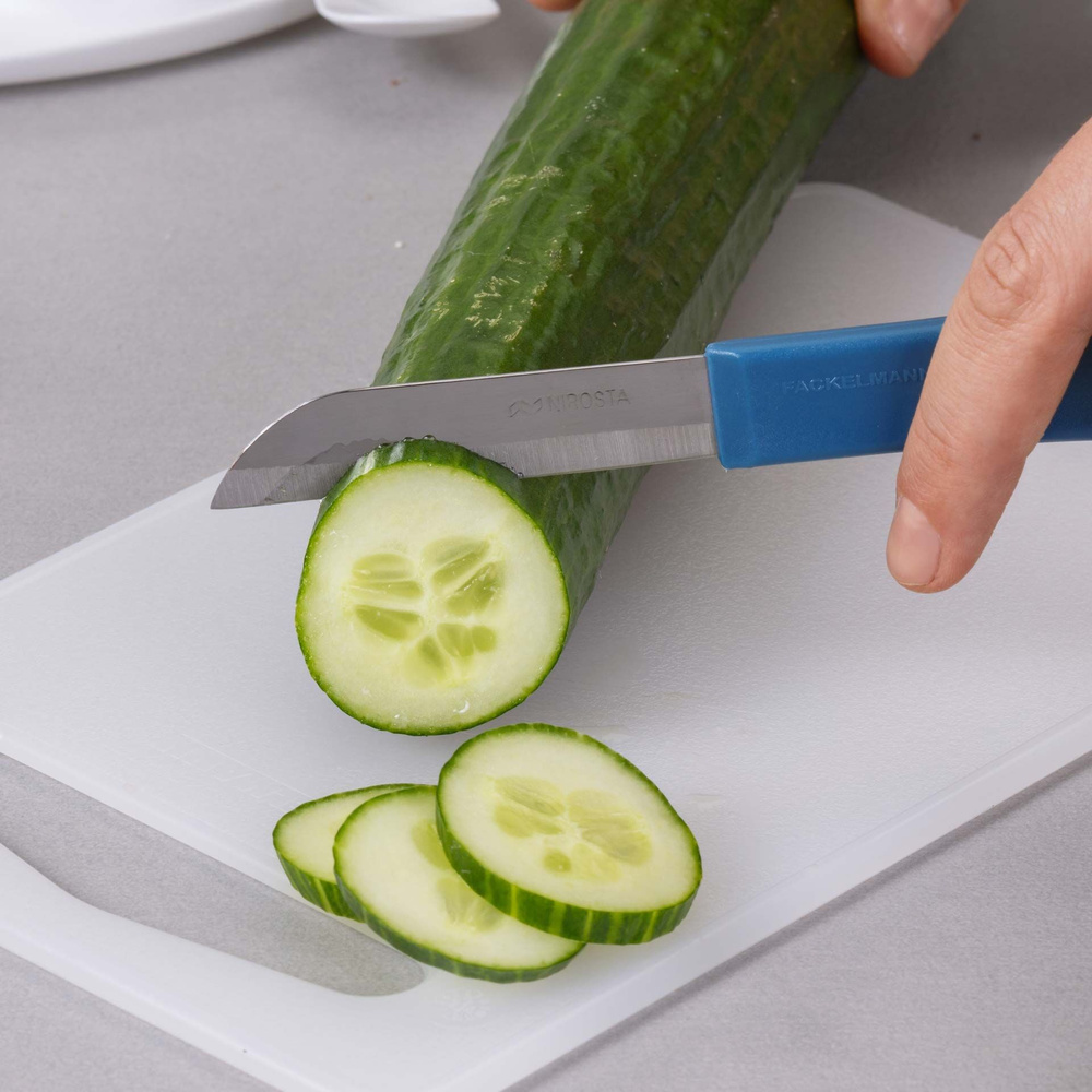 Nóż do obierania warzyw Essential, niebieski FACKELMANN