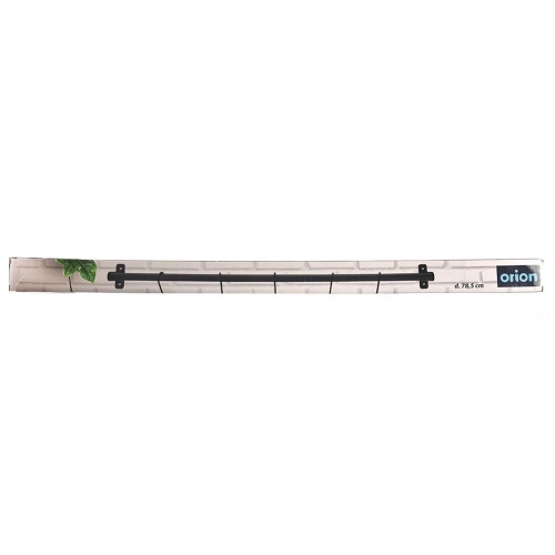 Reling kuchenny metalowy czarny RADKA 78,5 cm