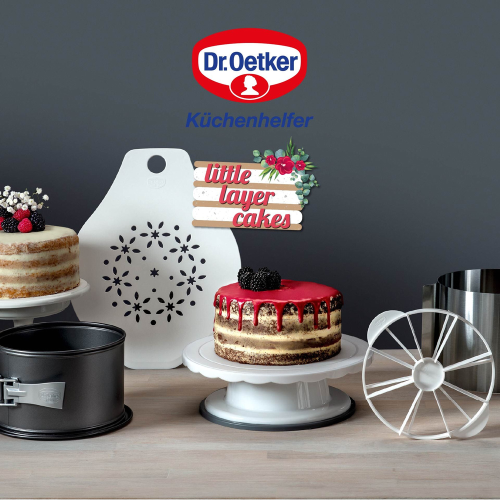 Forma do pieczenia wysoka, regulowana, Ø15 cm Dr. Oetker