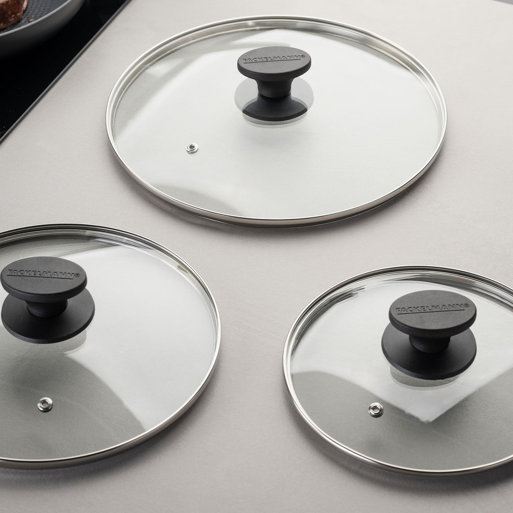 Pokrywka szklana Ø20 cm FACKELMANN