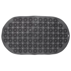 Mata antypoślizgowa do wanny szara 68x37 cm