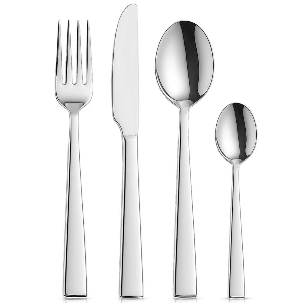 Zestaw sztućców stalowy dla 6 osób 24 el.