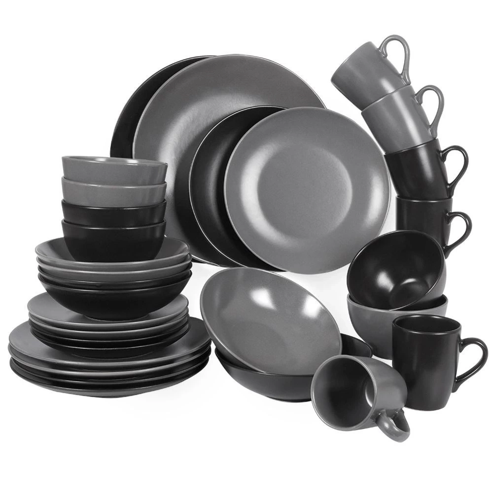 Kubek ceramiczny szary ALFA 350 ml
