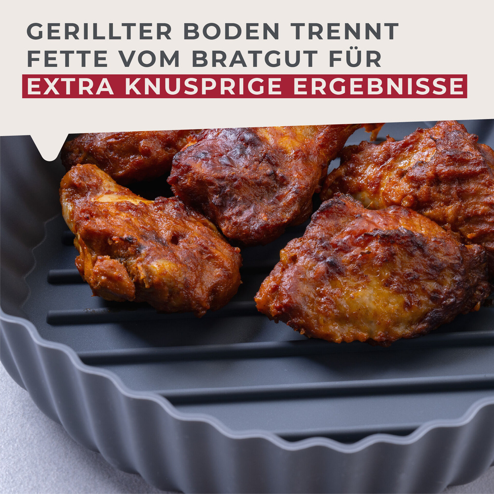 Forma silikonowa do pieczenia Ø23 cm do frytkownicy powietrznej