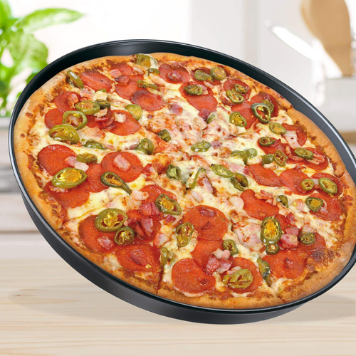 Forma do pieczenia okrągła czarna metaliczna Ø30 cm Zenker