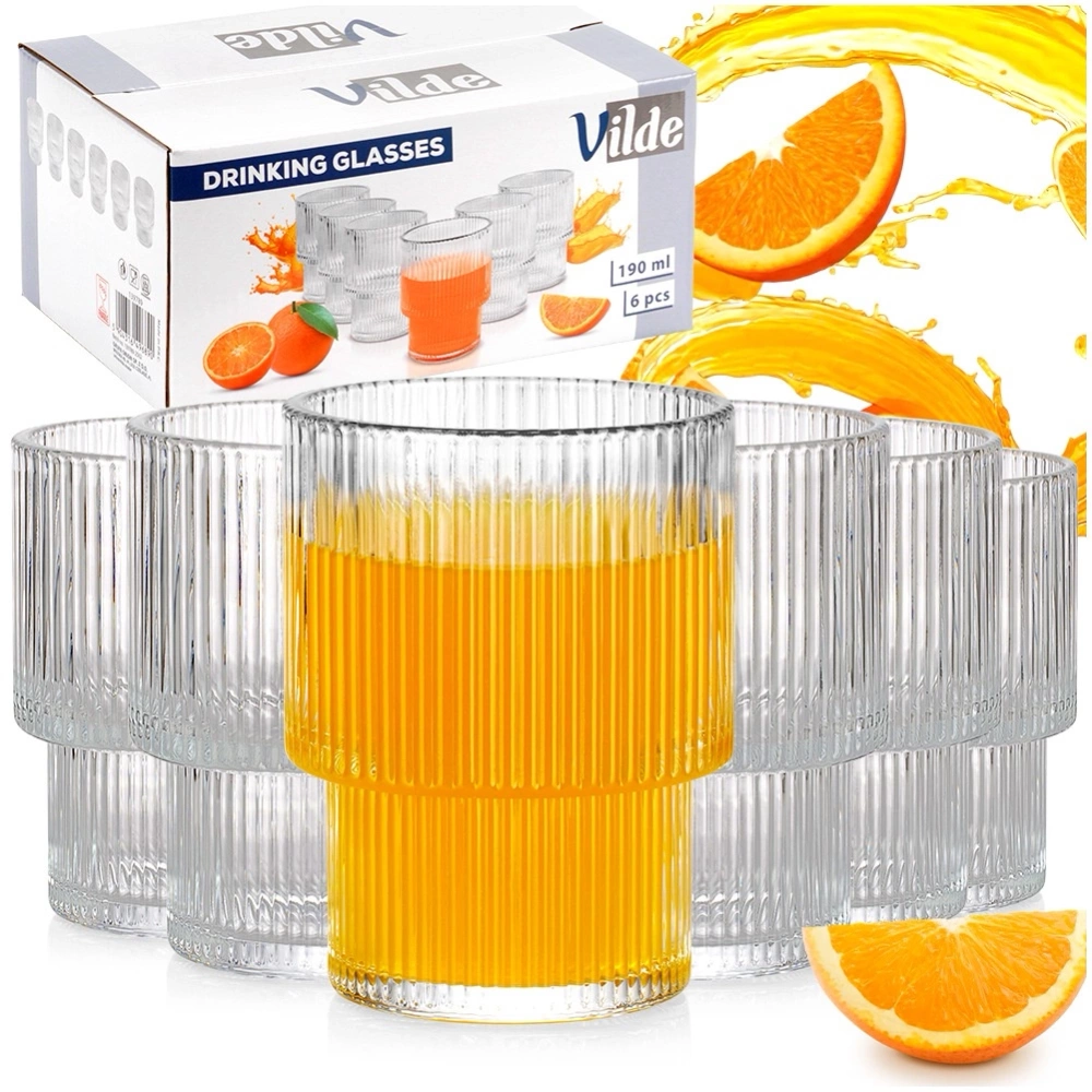 Szklanki 190 ml 6 szt.