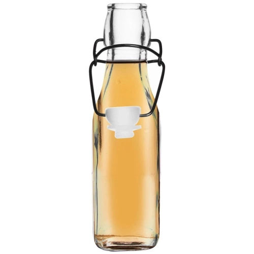 Butelka z klipsem szklana 290 ml