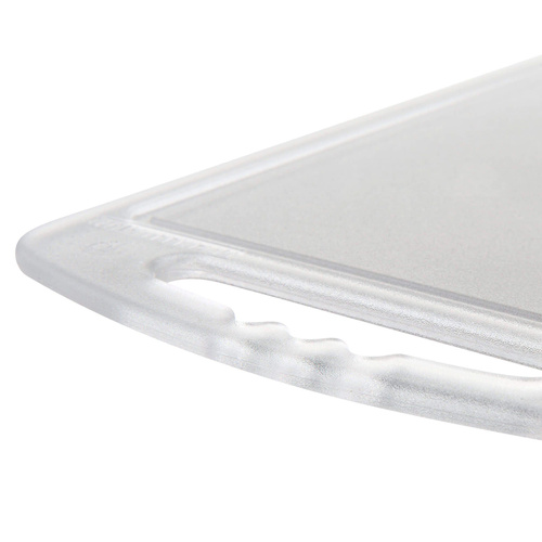 Deska do krojenia 24x15 cm przezroczysta FACKELMANN