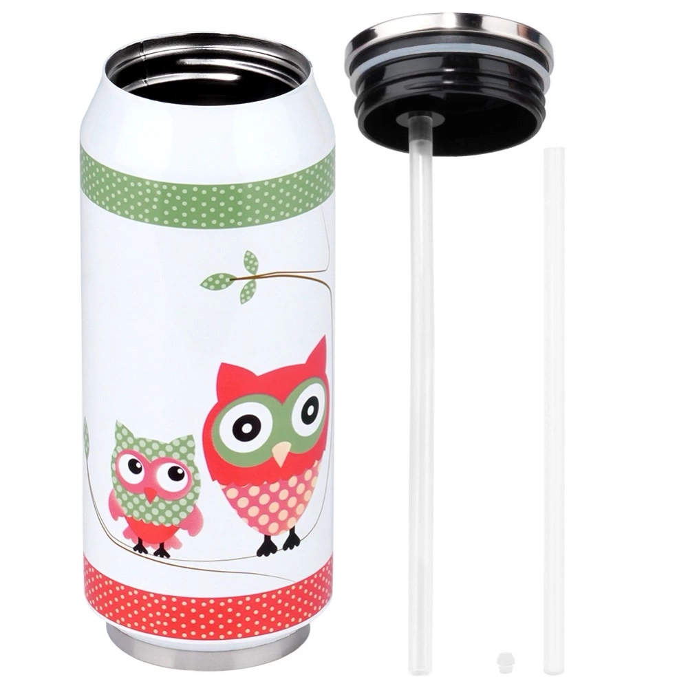 Kubek termiczny puszka SOWA 400 ml