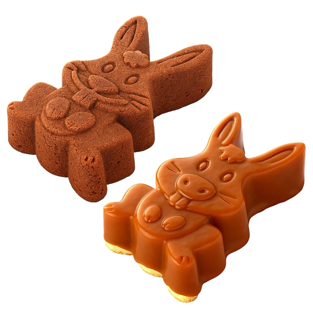 Forma do pieczenia silikonowa zając 19x13x4,5 cm