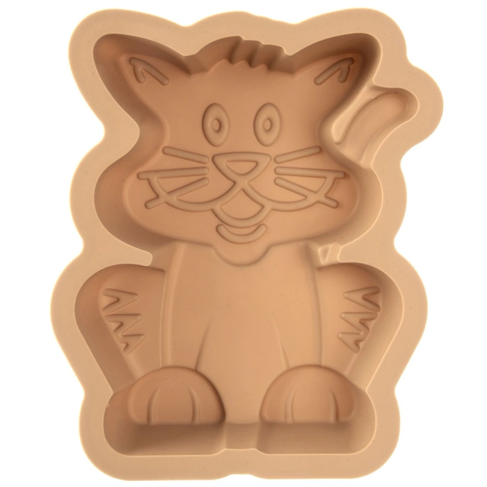 Forma do pieczenia silikonowa kot 20x16x4,5 cm